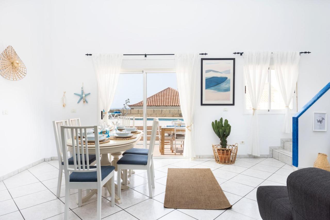 Casa Higo - Private Pool - Ocean View - Bbq - Terrace - Free Wifi - Child & Pet-Friendly - 3 Bedrooms - 6 People Poris de Abona Eksteriør billede